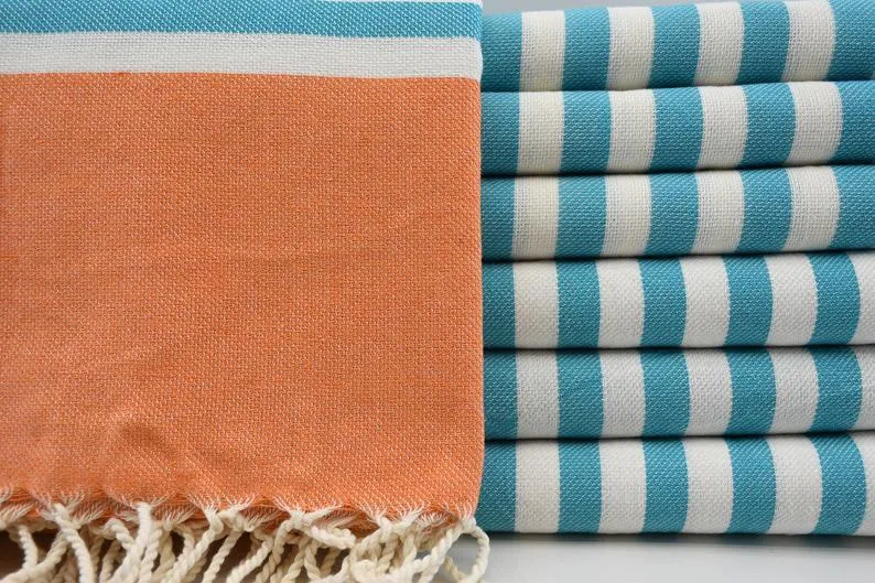 Turquoise Delight Series - 100% Cotton Towels