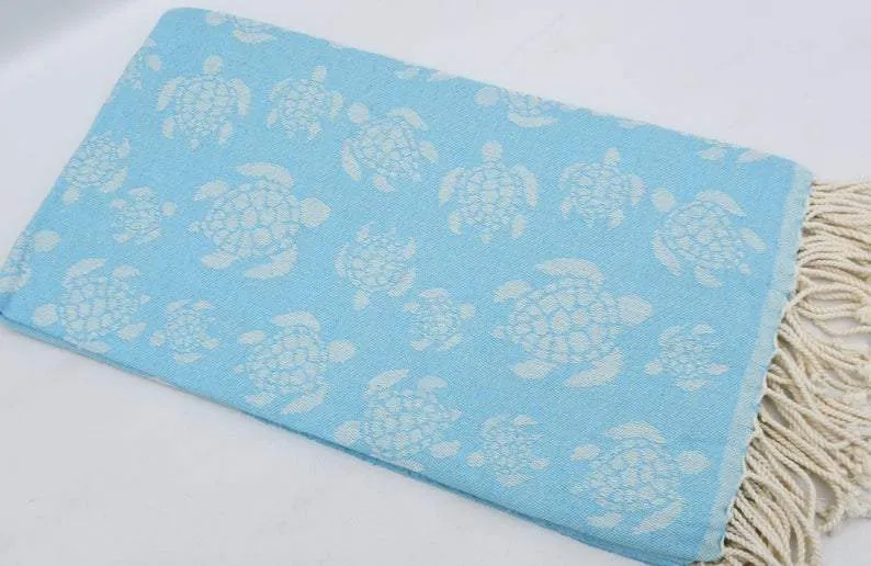 Turquoise Delight Series - 100% Cotton Towels