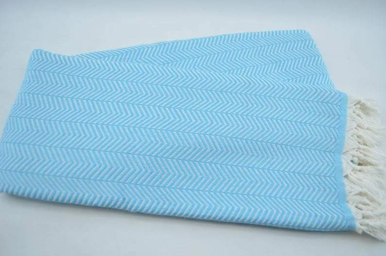 Turquoise Delight Series - 100% Cotton Towels