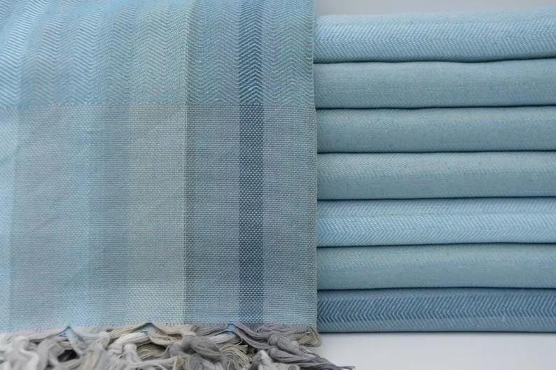 Turquoise Delight Series - 100% Cotton Towels