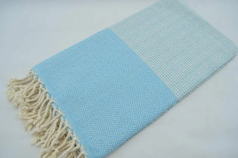 Turquoise Delight Series - 100% Cotton Towels