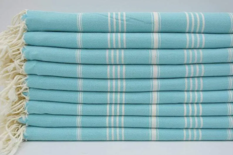 Turquoise Delight Series - 100% Cotton Towels