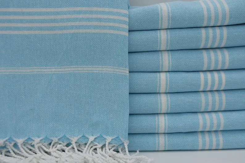 Turquoise Delight Series - 100% Cotton Towels