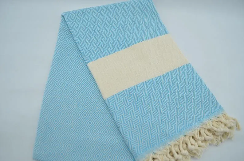 Turquoise Delight Series - 100% Cotton Towels