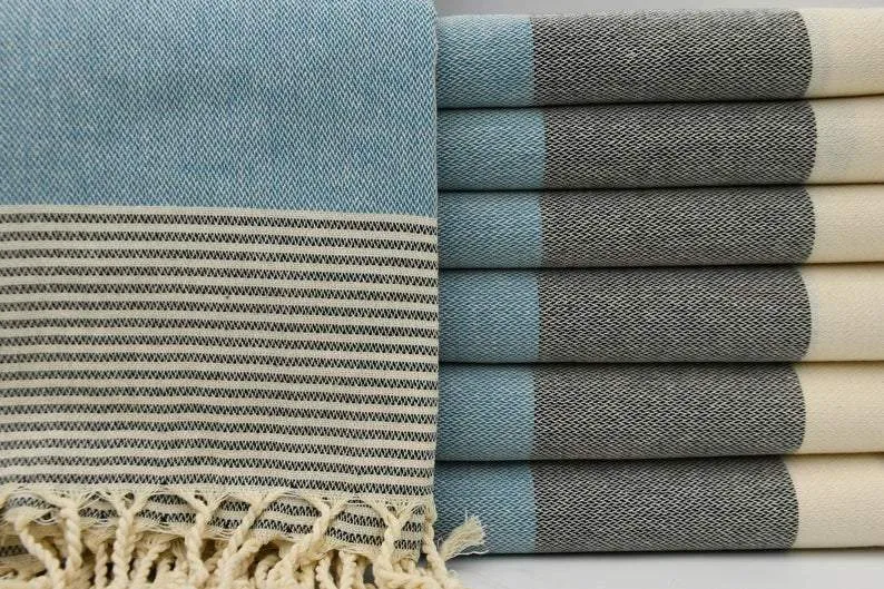 Turquoise Delight Series - 100% Cotton Towels