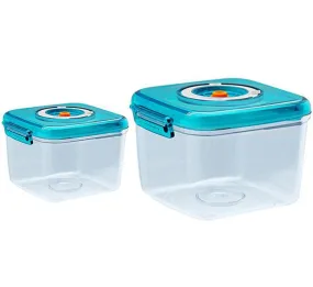 Vacuum Fresh Keeping Box 2 Pcs Set