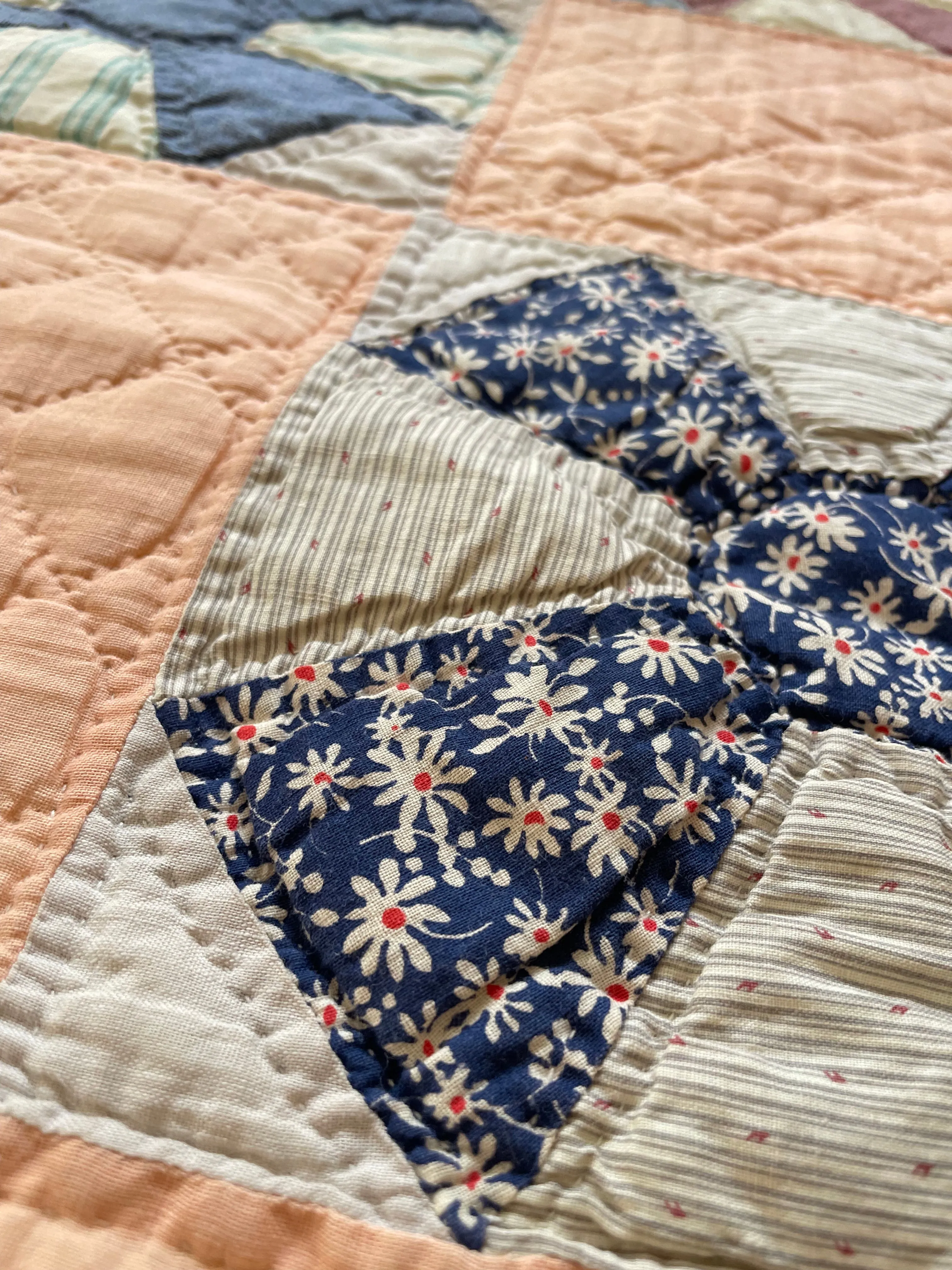 Vintage Greek Cross Quilt