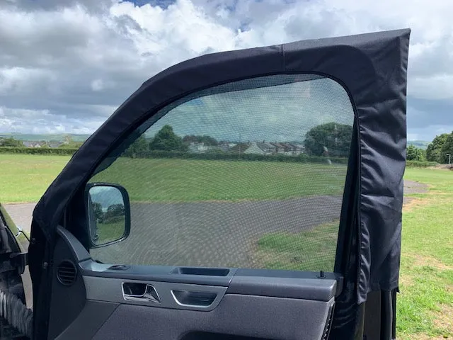 VW T5/T6 Transporter Cab Windows and Tailgate/Barn doors Mosquito Nets