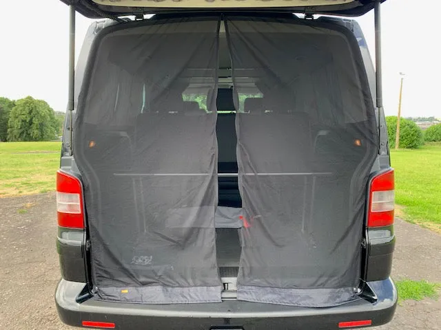 VW T5/T6 Transporter Cab Windows and Tailgate/Barn doors Mosquito Nets