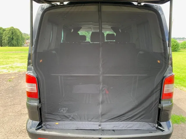 VW T5/T6 Transporter Cab Windows and Tailgate/Barn doors Mosquito Nets