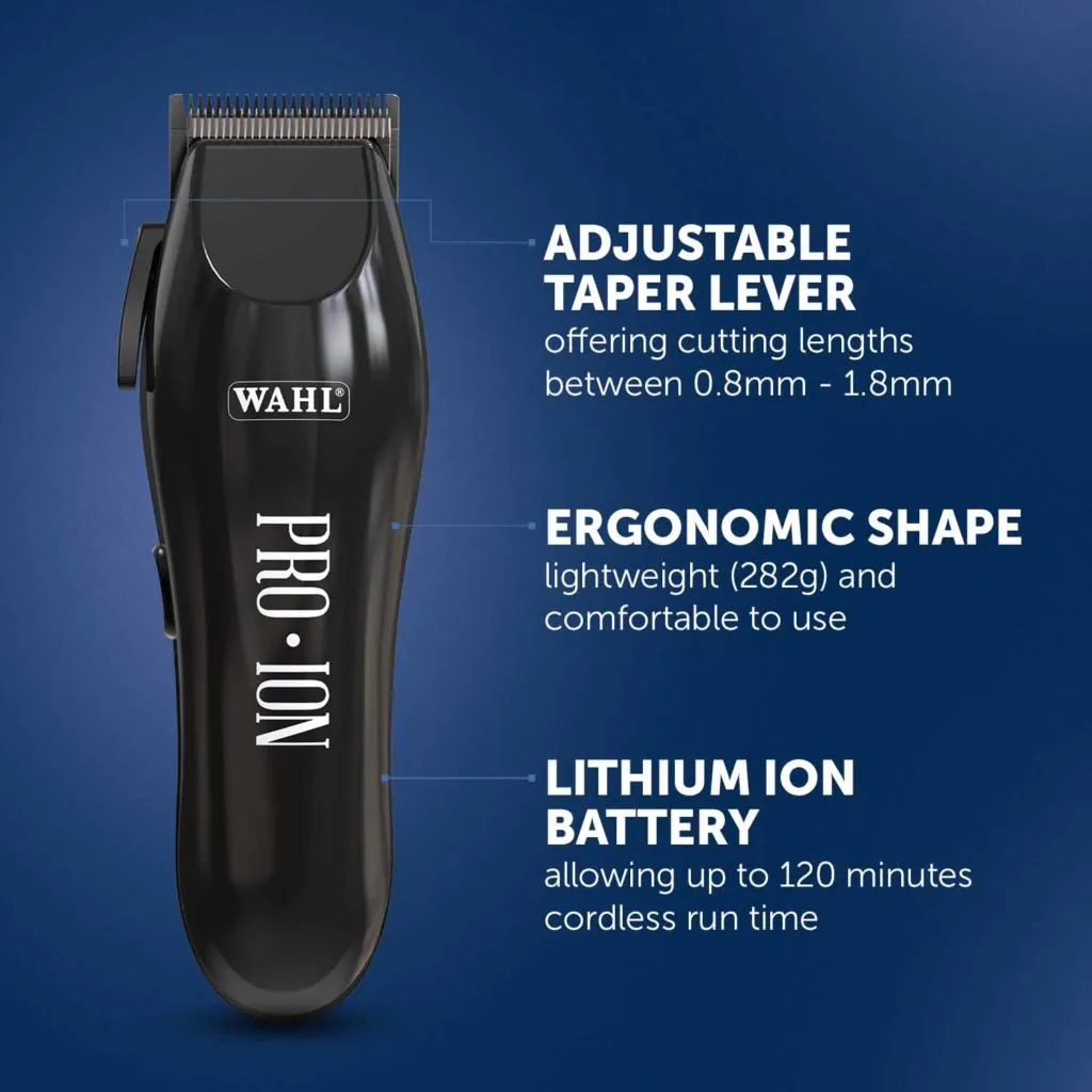 Wahl Pro Ion Cord/Cordless Horse Trimmer - Equine Grooming Kit