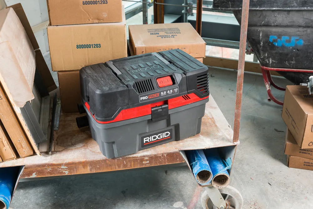 Wet/Dry Vacuum - Ridgid 4500RV 4.5 Gallon ProPack® 50318