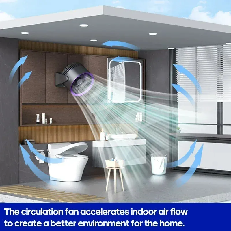 Wireless Portable Quiet Fan Circulator Air Cooler