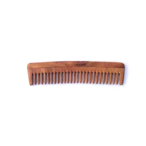 Wooden Neem Comb Wide Tooth