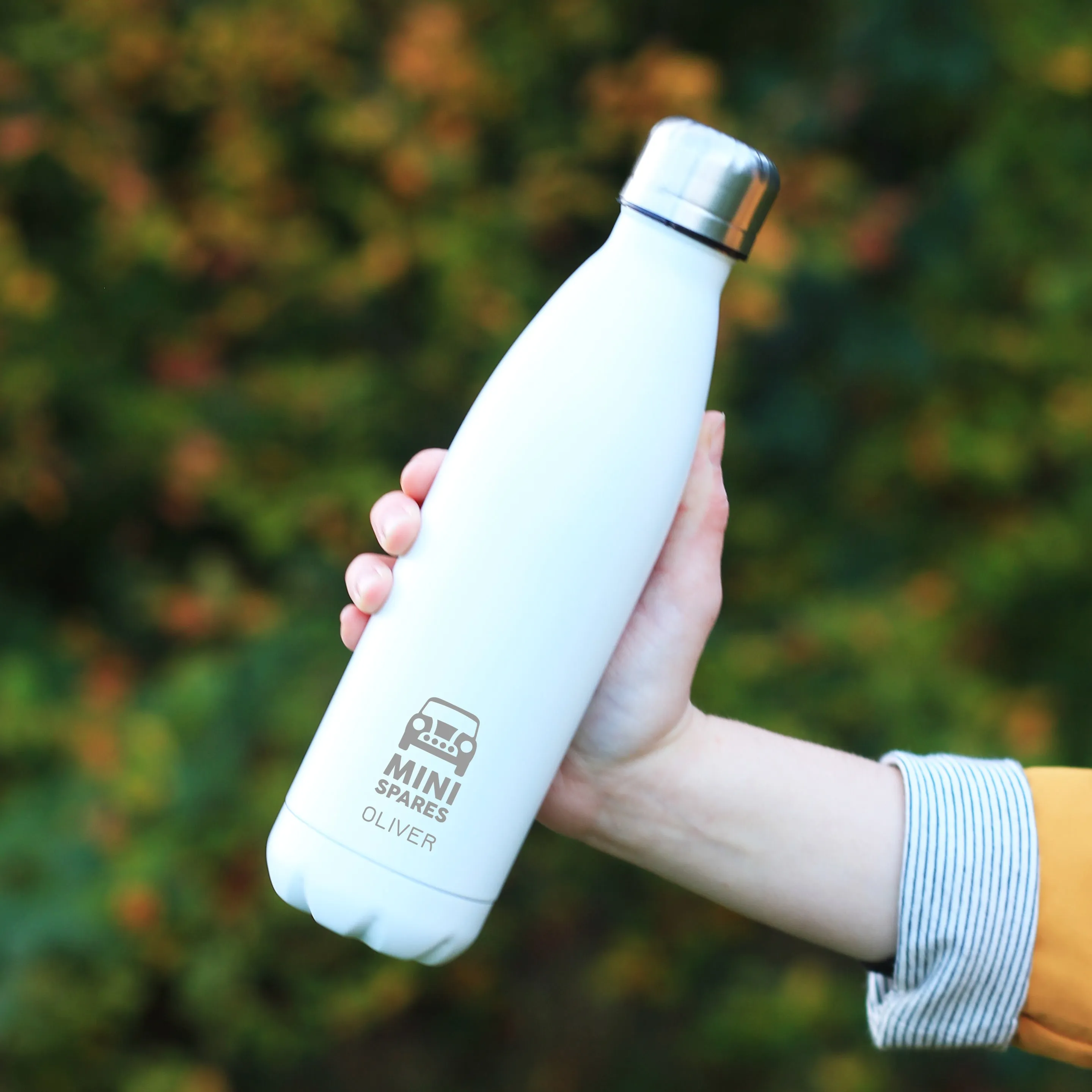 Your Business Logo Personalised on Metal Insulated Bottle