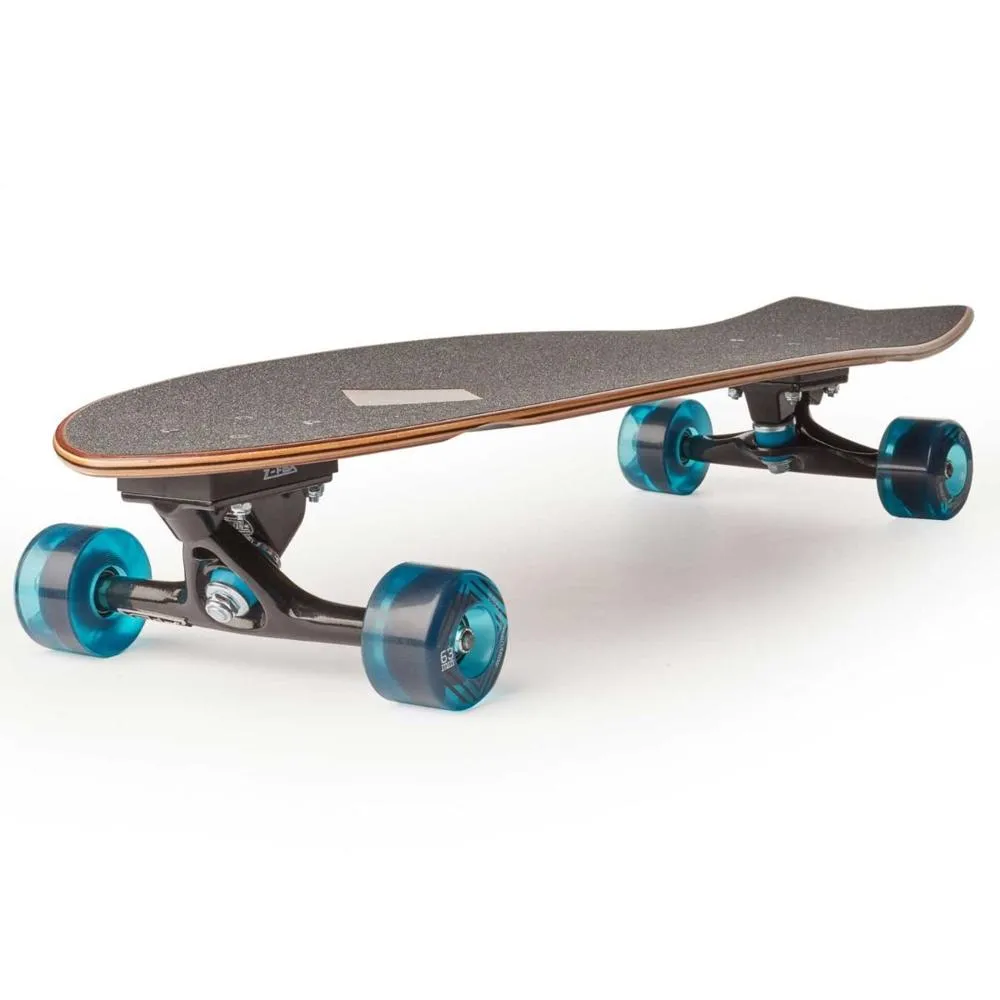 Z-Flex Black Diamond Fishtail 31" Cruiser Longboard