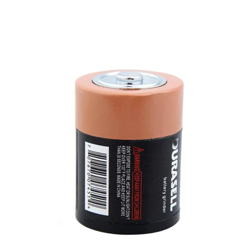 Zinc Alloy 55mm Three-layer Battery Modeling Smoke Grinder Zinc Alloy Modeling Grinder